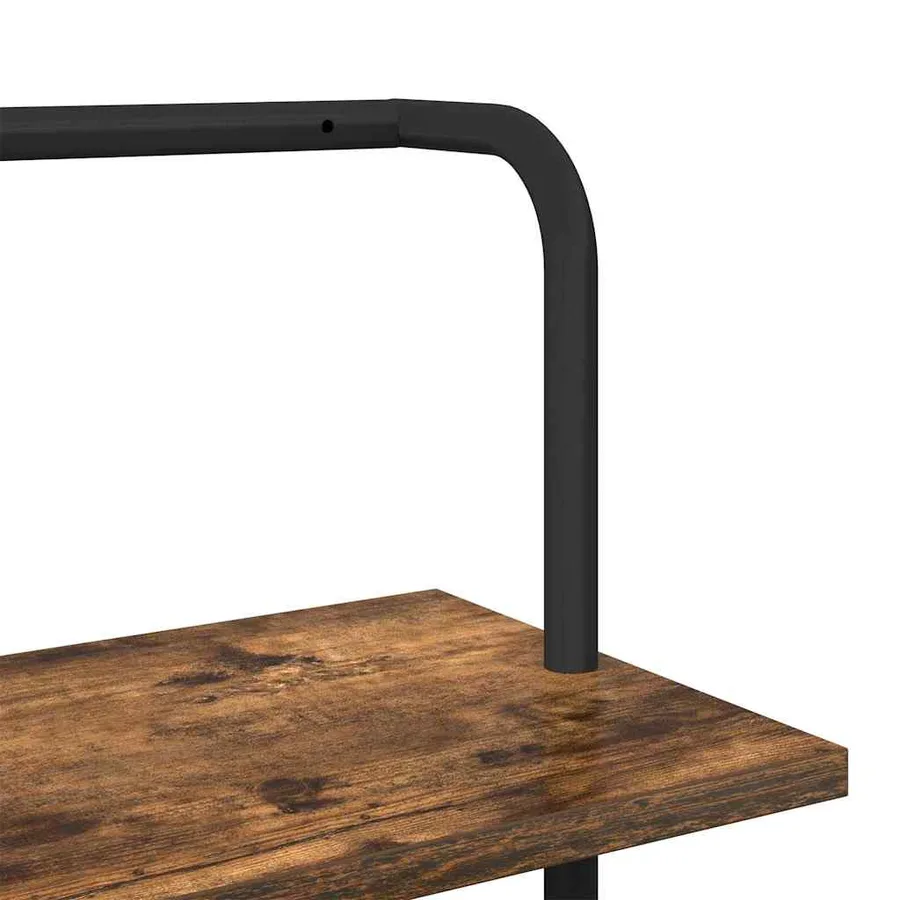 Étagère Chêne fumé 60 x 24 x 168 cm Bois d'ingénierie - 9