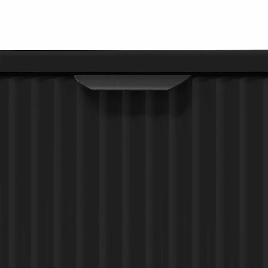 Ensemble de mobilier de salle de bain avec tiroir 3 pcs Noir - 9