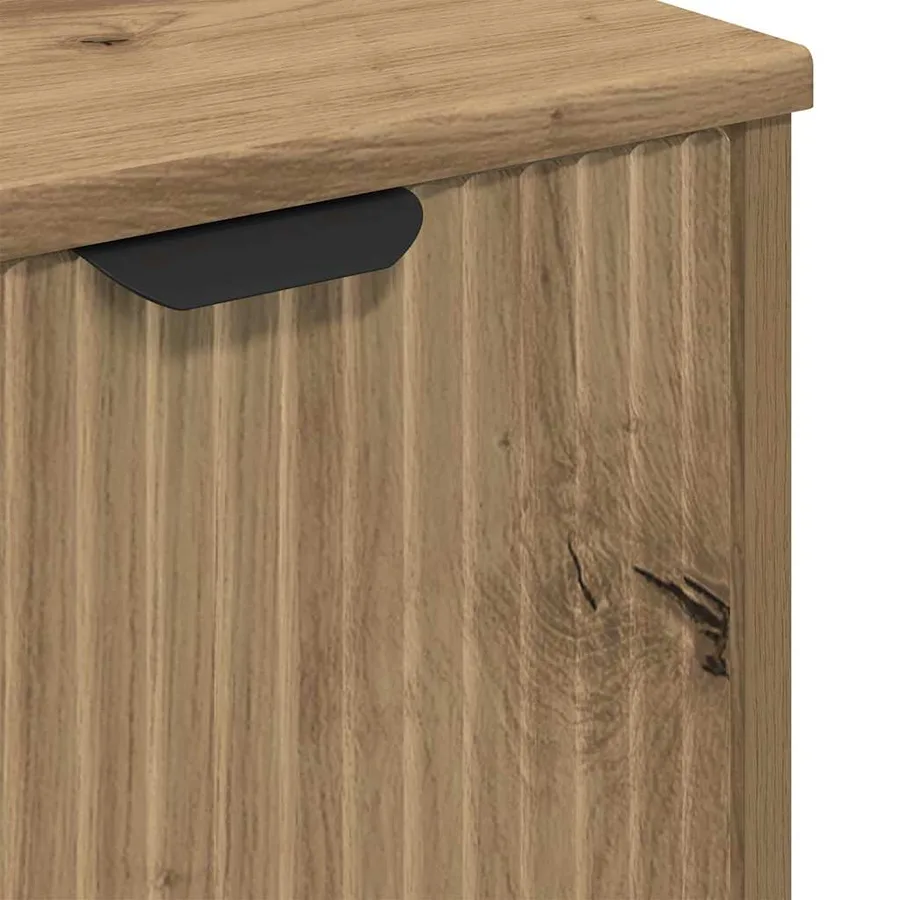 Ensemble de mobilier de salle de bain 3 pc Chêne artisanal - 11