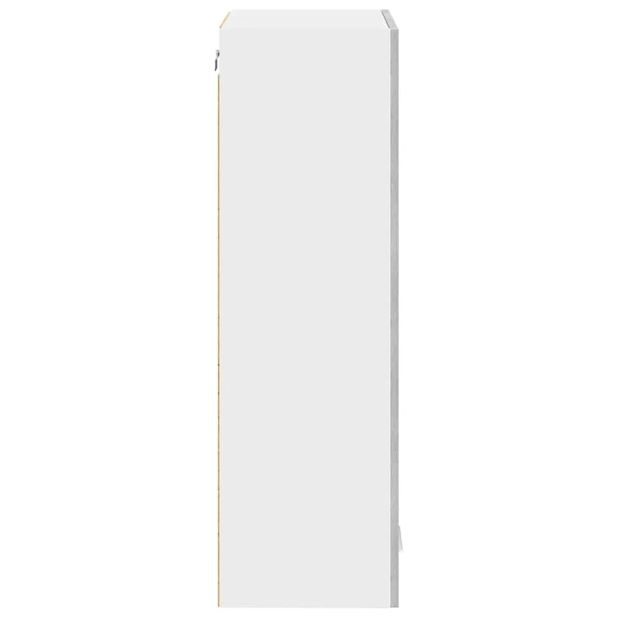 Armoire suspendue avec stockage Gris Sonoma 60 x 31 x 100 cm - 7