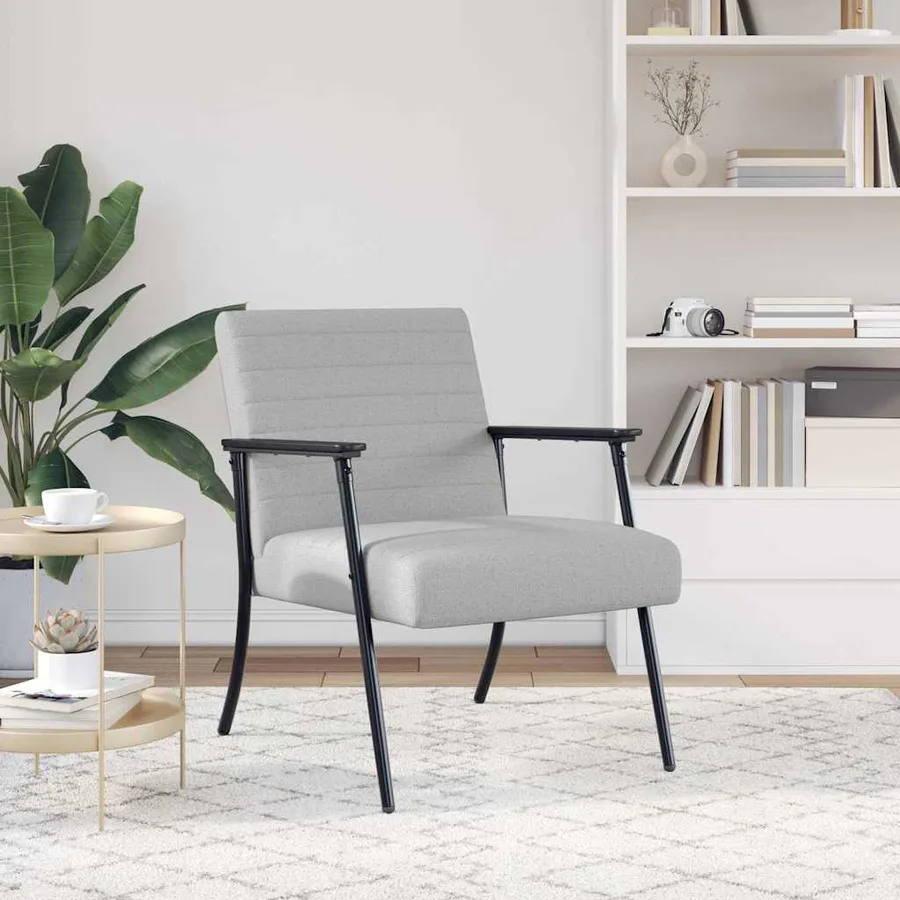 fauteuil Gris nuage tissu - 3