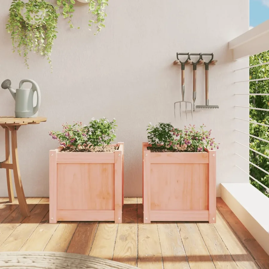 Jardinières 2 pcs bois massif douglas - 3