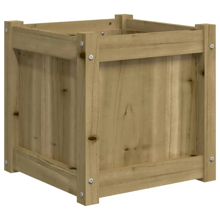 Jardinières 2 pcs bois de pin imprégné - 5