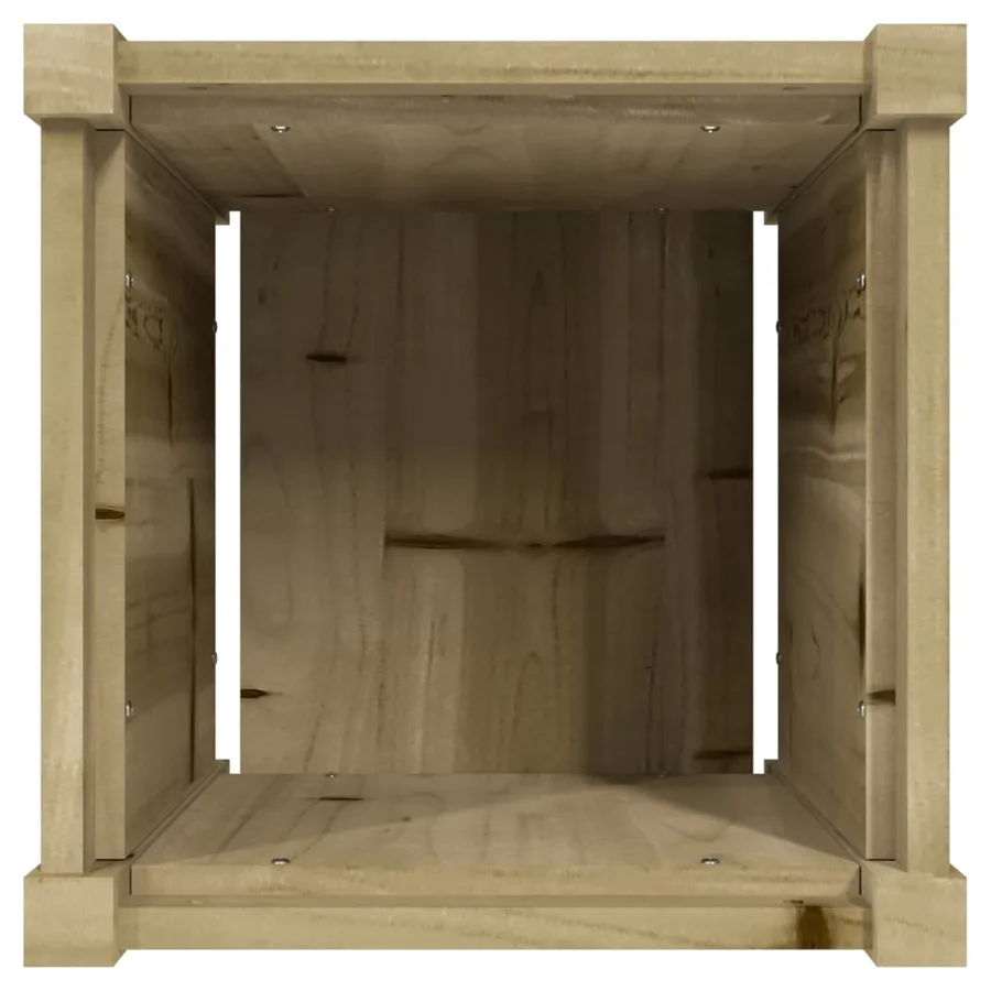 Jardinières 2 pcs bois de pin imprégné - 9