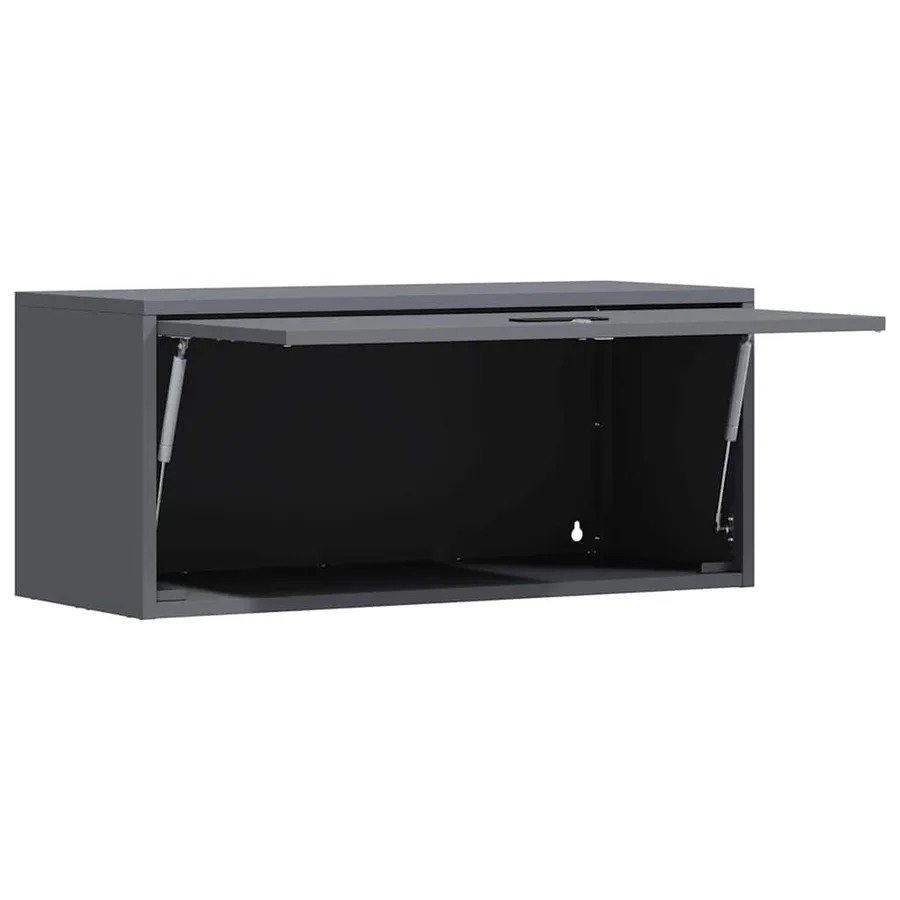 Armoire murale pour garage Anthracite 80 x 33 x 35 cm - 5