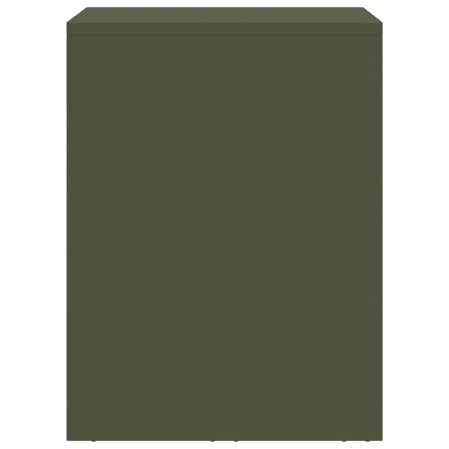 Armoire murale pour garage Vert olive 60 x 40 x 53 cm - 7