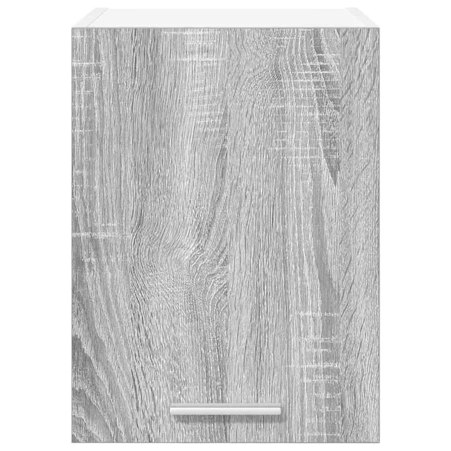 Armoire suspendue 2 pcs Gris Sonoma et Blanc 30 x 31 x 40 cm - 6