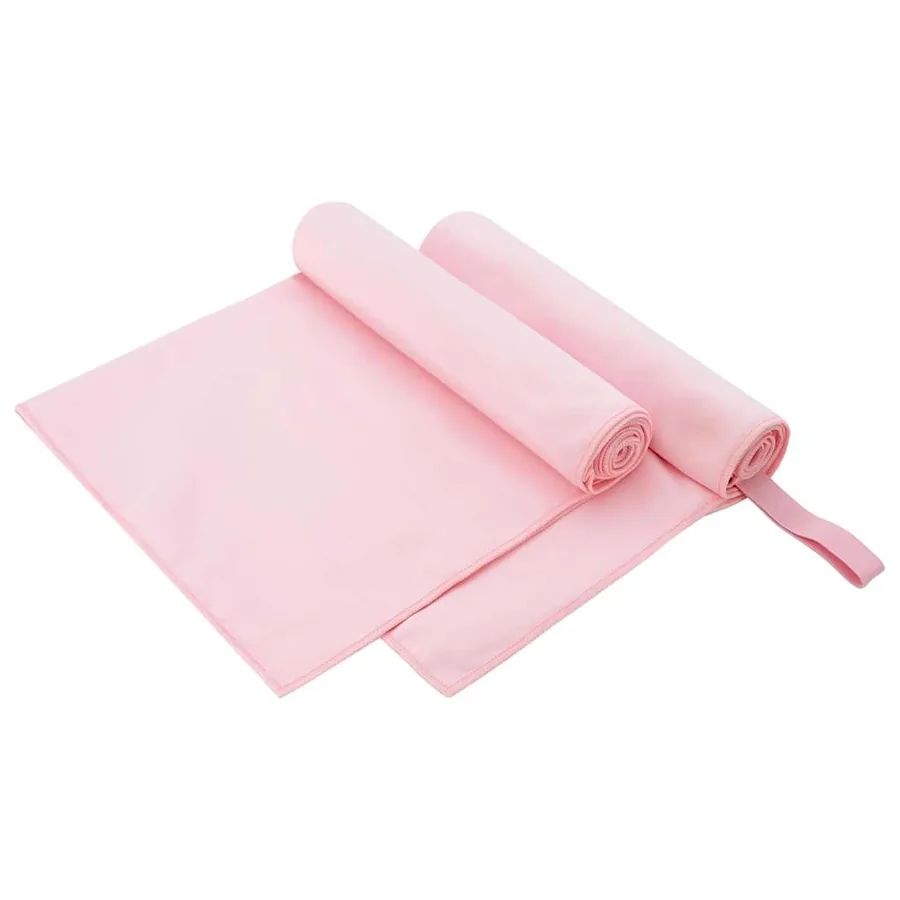 Serviettes de sport 2 pcs Rose 100 x 50 cm