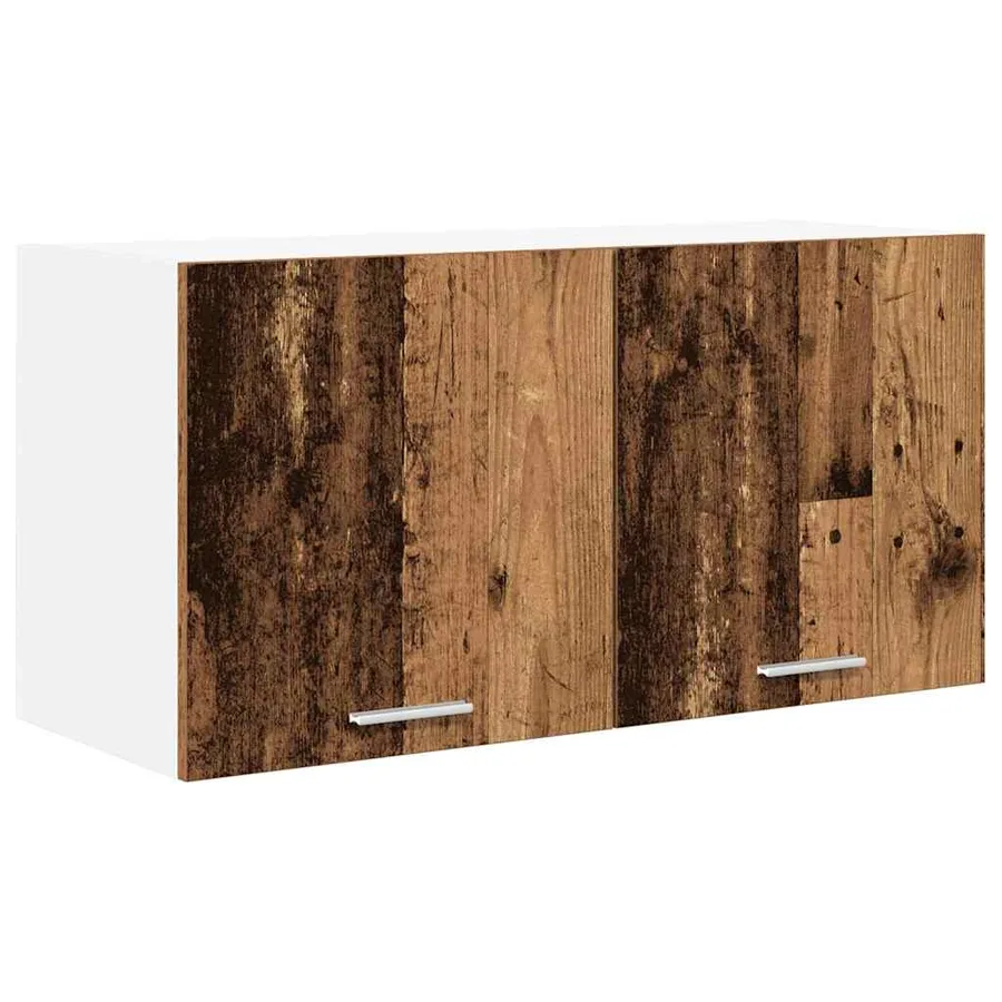 Armoire suspendue Bois ancien 80 x 31 x 40 cm Bois d'ingénierie - 2