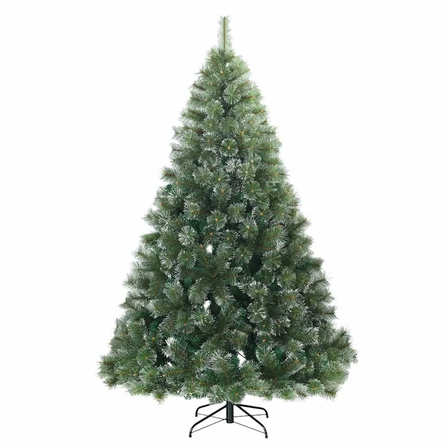 Sapin de Noël artificiel à branches pliantes, duveteux de neige - 3