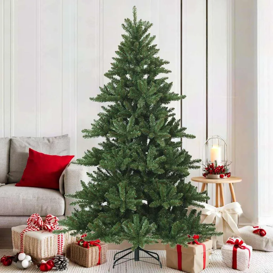 Sapin de Noël Artificiel à Branches Articulées Vert 180 cm
