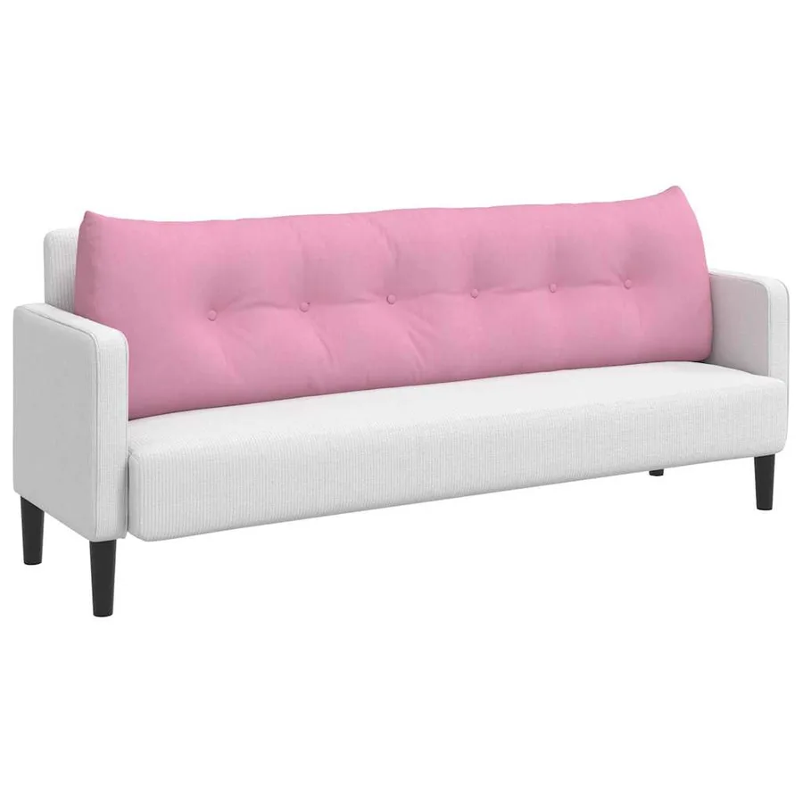 Coussin de Dos Rose 180 x 24 x 50 cm tissu - 3