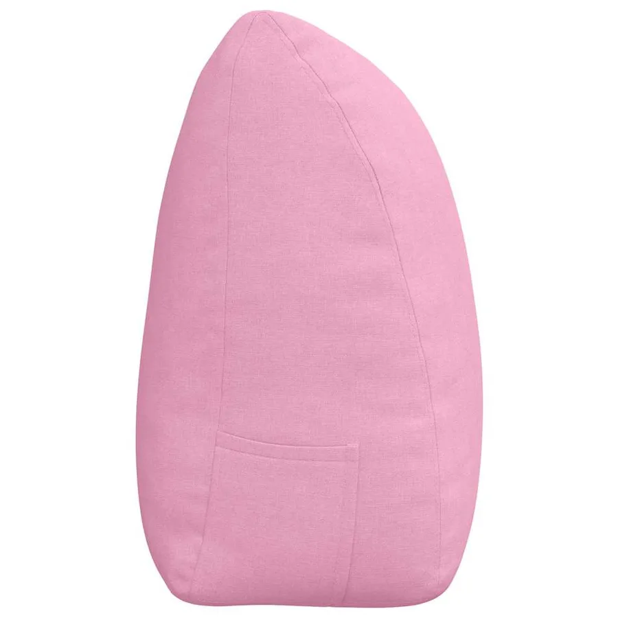Coussin de Dos Rose 180 x 24 x 50 cm tissu - 7