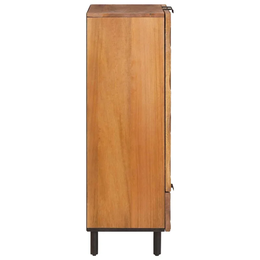 Haut Armoire avec tiroir Finition Acacia Brun 60 x 33 x 100 cm - 4