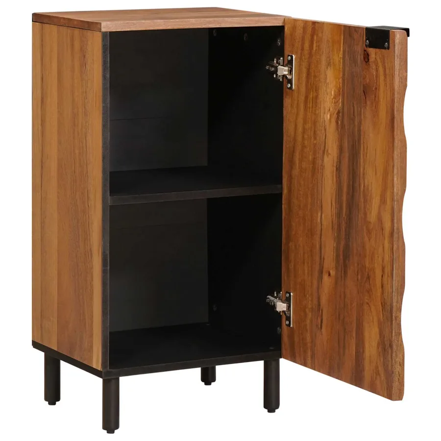 Buffet avec stockage Finition Acacia Brun 40 x 33 x 75 cm - 2