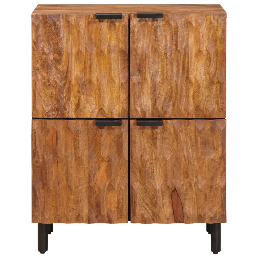 Buffet avec stockage Finition Acacia Brun 60 x 33 x 75 cm - 3