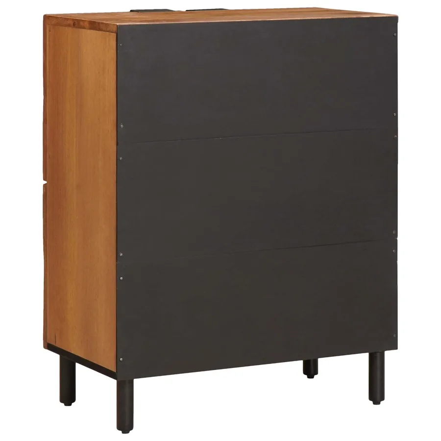Buffet avec stockage Finition Acacia Brun 60 x 33 x 75 cm - 5