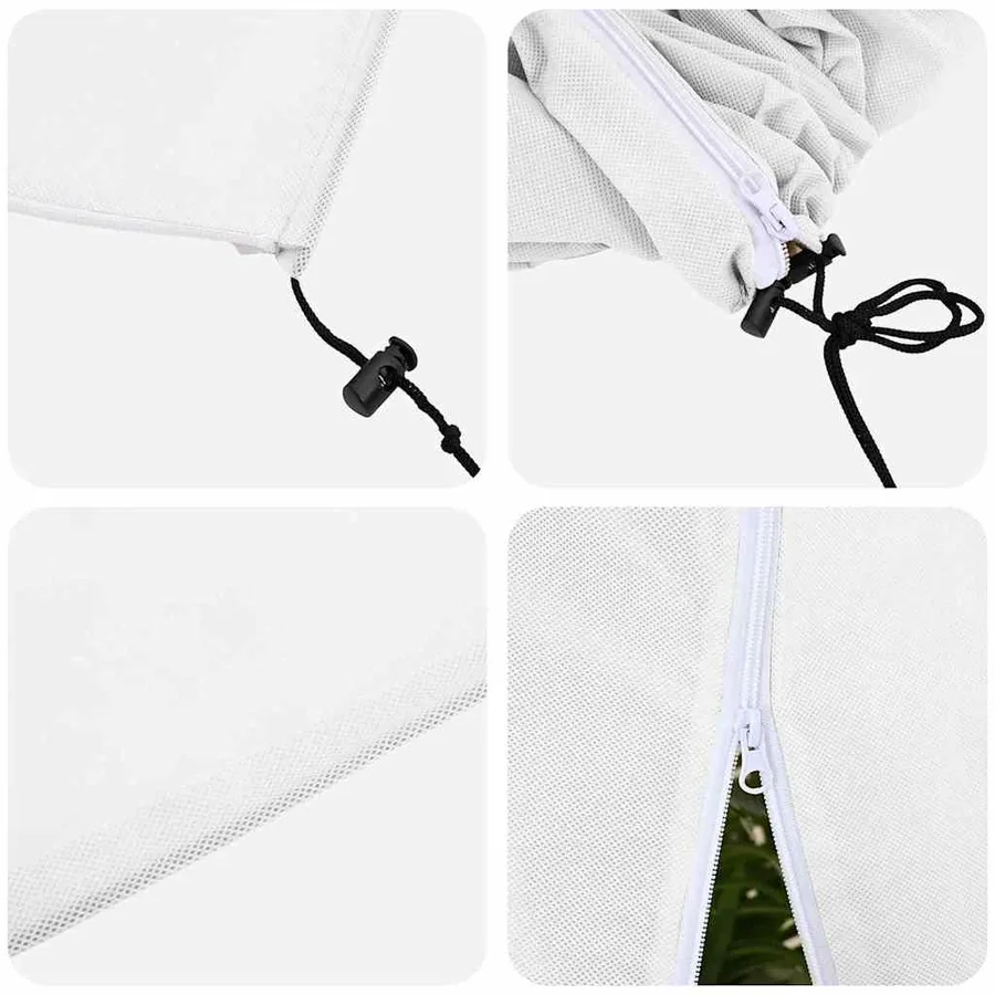 Couvercles de Fleece de Protection Anti-Gel pour Plantes 5 pcs - 9