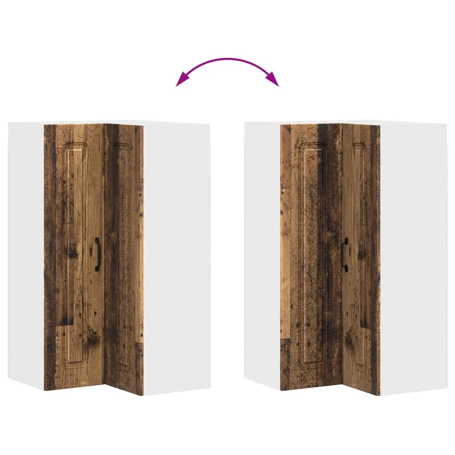 Panneau de lave-vaisselle Kalmar Bois ancien 57 x 57 x 100 cm - 11