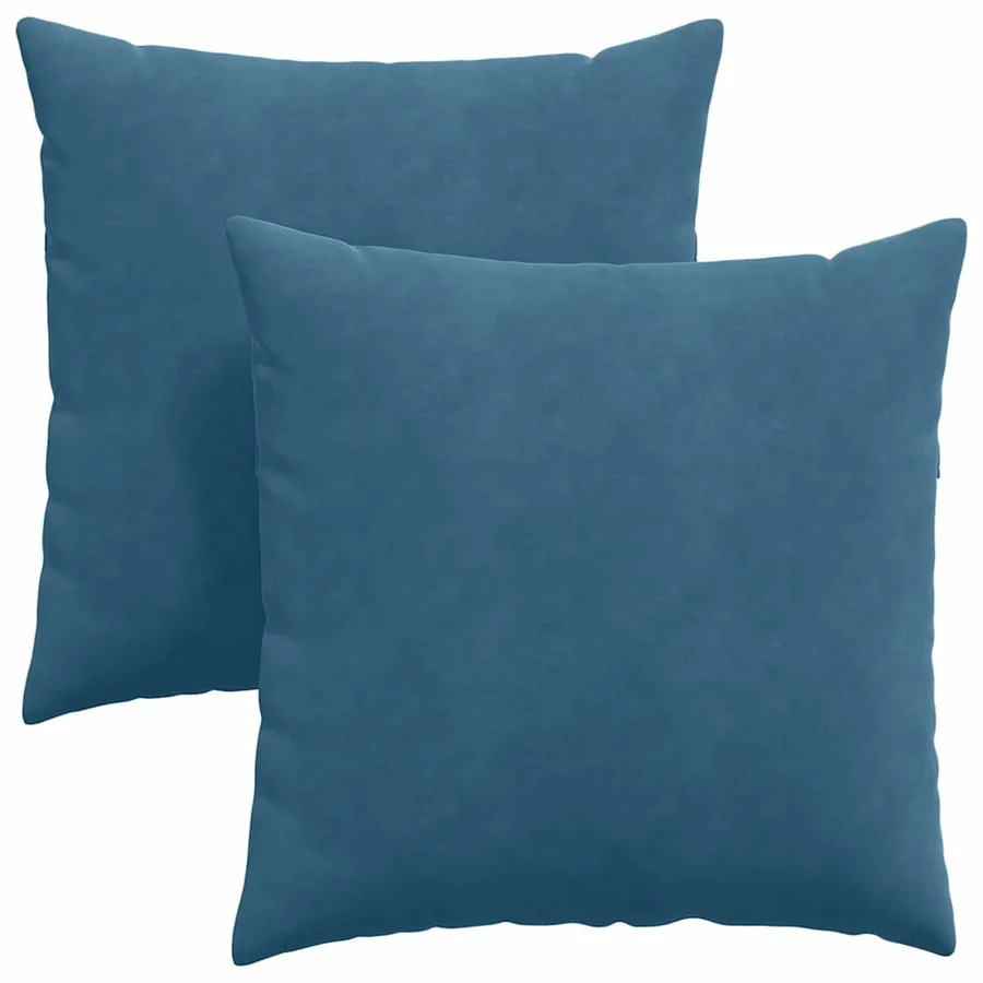 Coussins de canapé 2 pcs Bleu 80 x 80 cm - 2