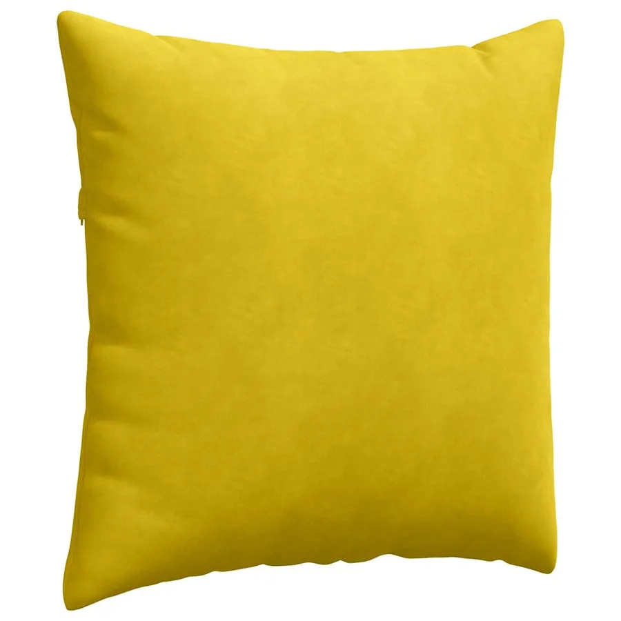 Coussins de canapé 2 pcs Jaune 60 x 60 cm - 5