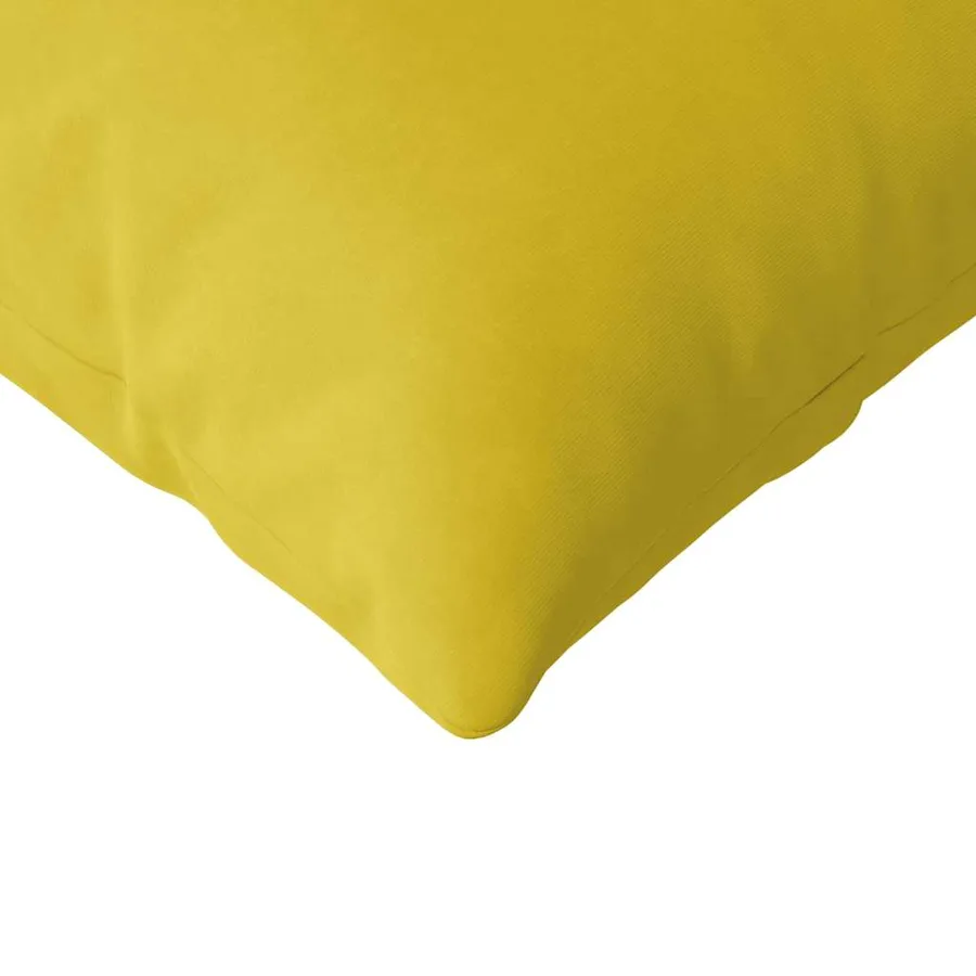 Coussins de canapé 2 pcs Jaune 200 x 40 cm - 7