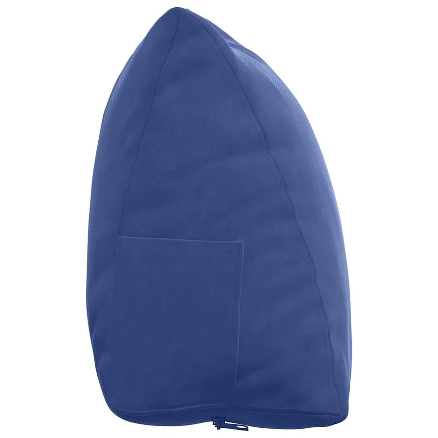 Coussin de Dos Bleu police 60 x 20 x 50 cm - 7