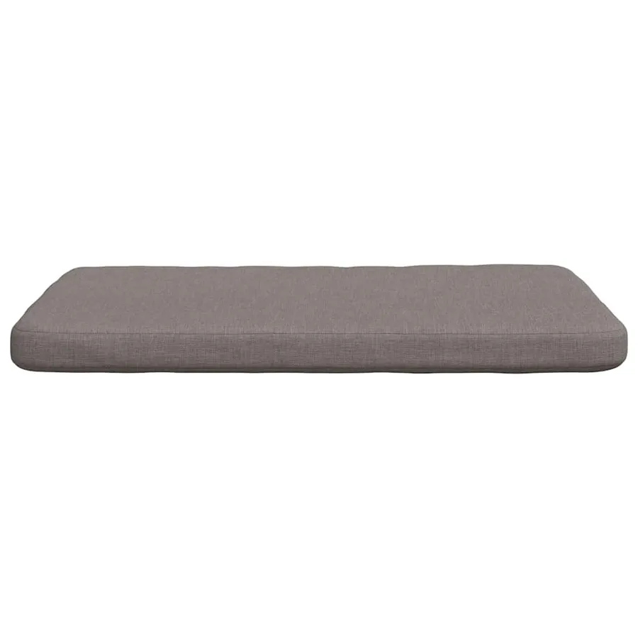 Coussins de siège 4 pcs Taupe 40 x 40 x 3 cm tissu - 6