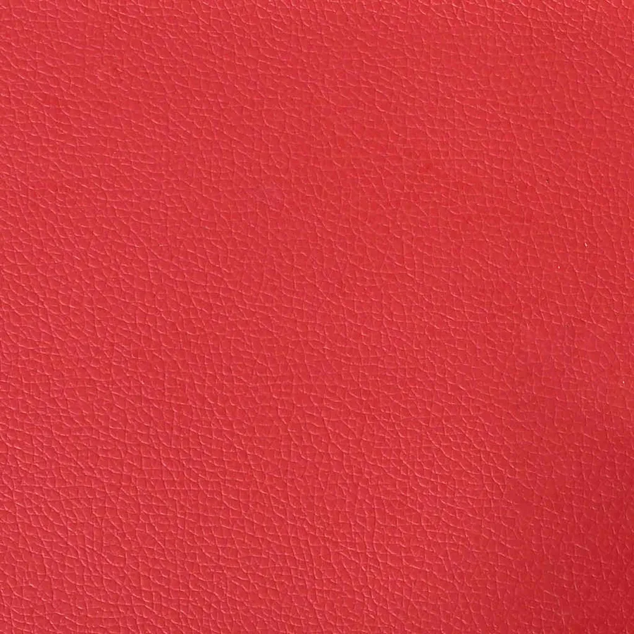 Chaises de Salle à Manger avec Roues 2 pcs Rouge Simili cuir - 10
