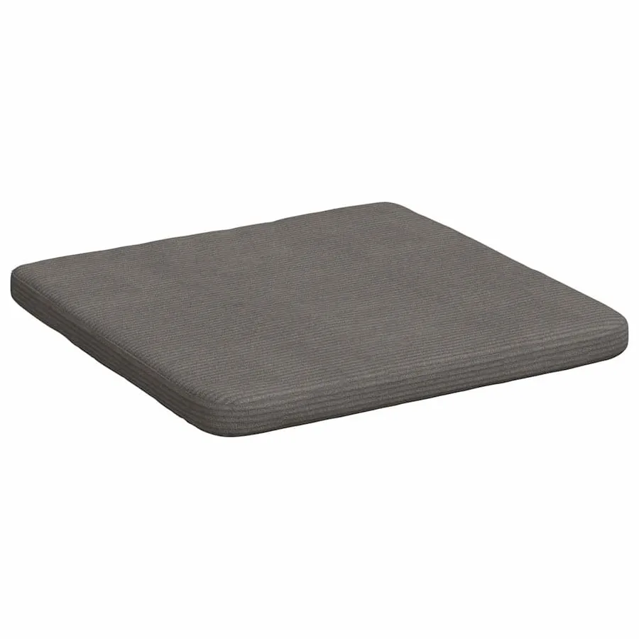 Coussins de siège 4 pcs Gris clair 40 x 40 x 3 cm - 5