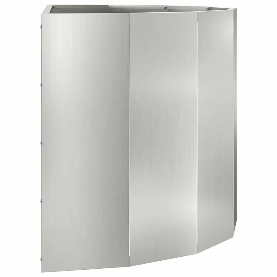 Jardinière Argent 90 x 45 x 50 cm Acier galvanisé - 6
