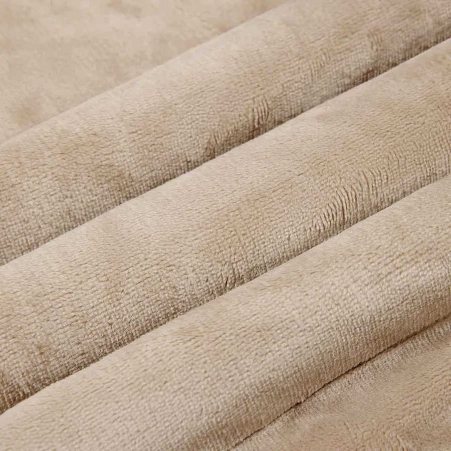 Jeté Beige 220 x 240 cm Toison - 7