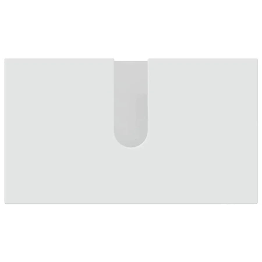 Ensemble de mobilier de salle de bain 2 pcs Blanc brillant - 7