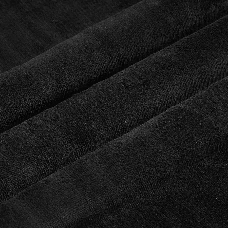 Jeté Noir 150 x 200 cm Toison - 7
