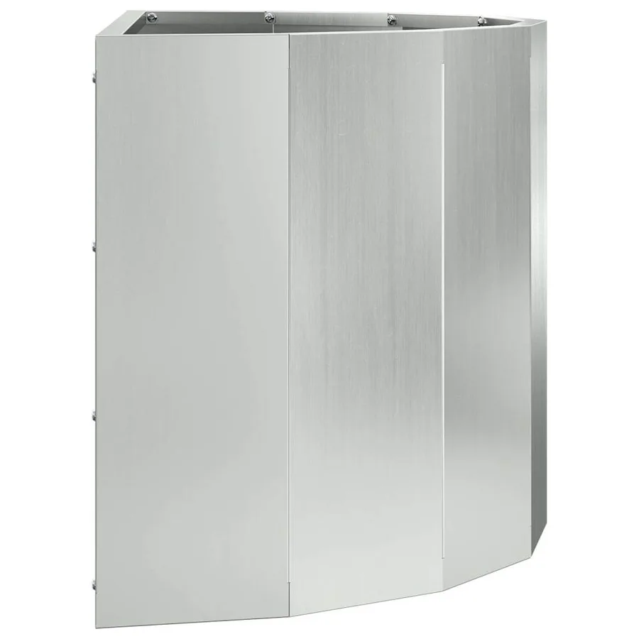 Jardinière Argent 60 x 30 x 35 cm Acier galvanisé - 6
