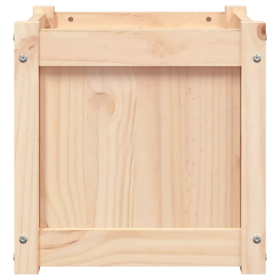 Jardinières 2 pcs bois de pin massif - 6