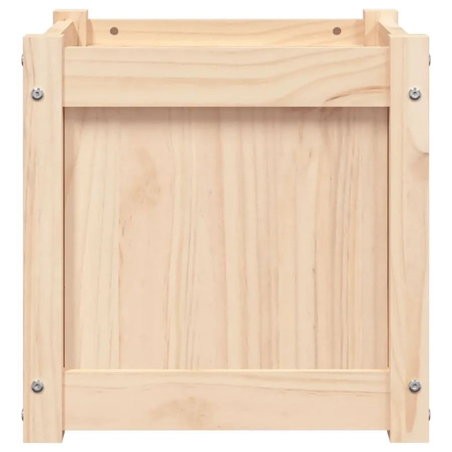 Jardinières 2 pcs bois de pin massif - 7