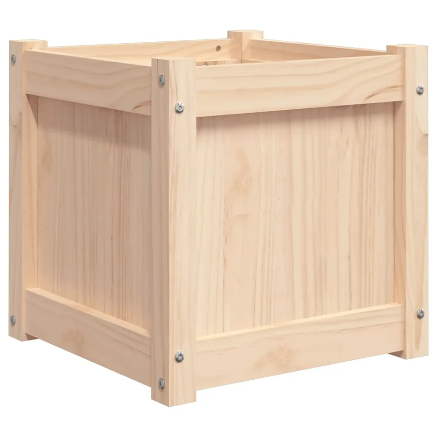 Jardinières 2 pcs bois de pin massif - 8