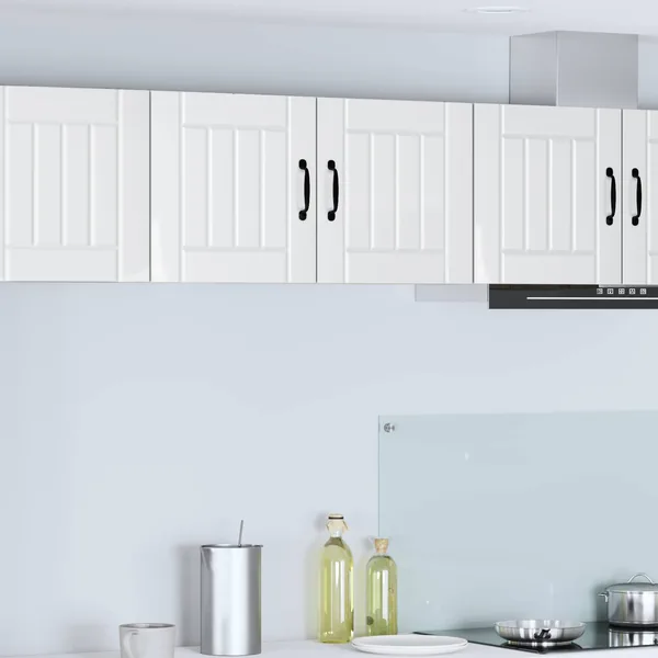 Meuble mural LUCCA Blanc brillant 80 x 31 x 40 cm