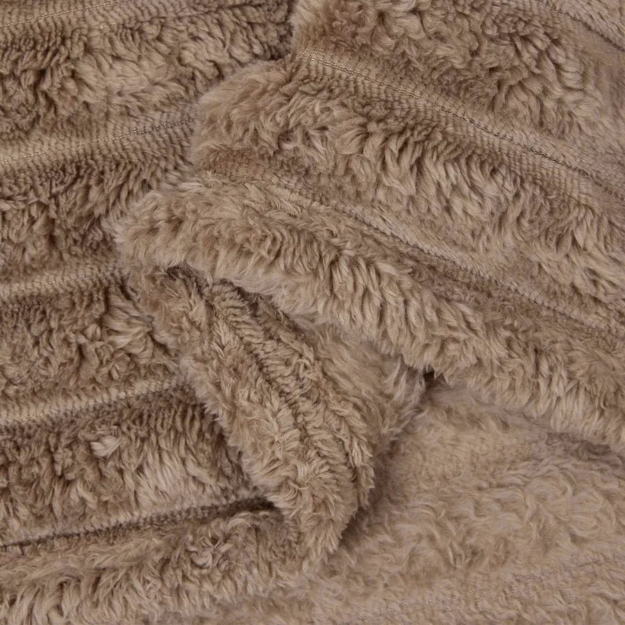 Couvertures à jeter 6 pcs Camel 270 x 240 cm Toison - 7