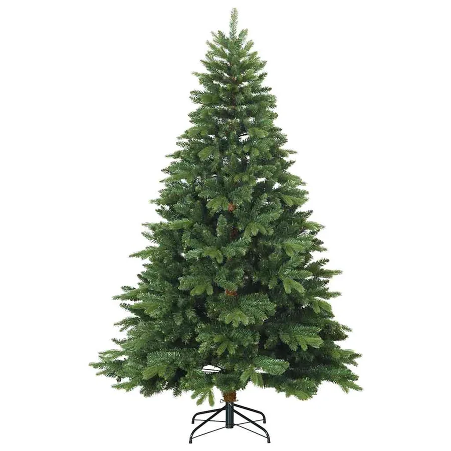 Sapin de Noël Artificiel à Branches Articulées Vert 210 cm - 3