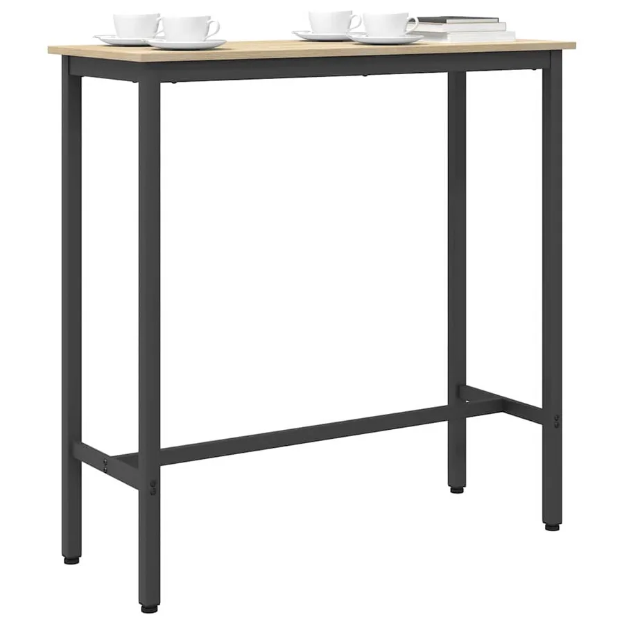 table Chêne Sonoma 100 x 40 x 100,5 cm - 3