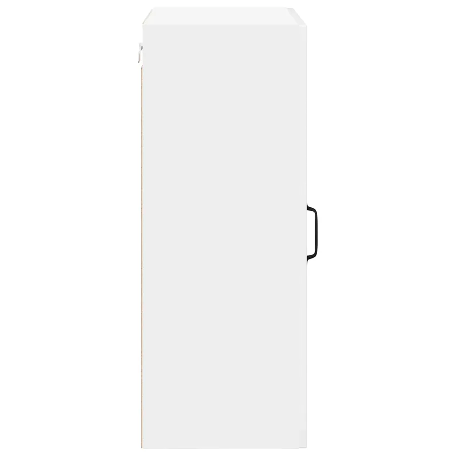 Meuble mural LUCCA Blanc brillant 50 x 31 x 80 cm - 7