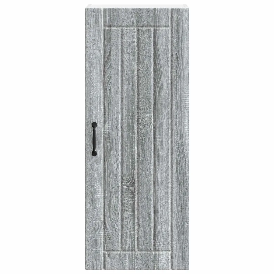 Meuble mural LUCCA Sonoma gris 40 x 31 x 100 cm - 6