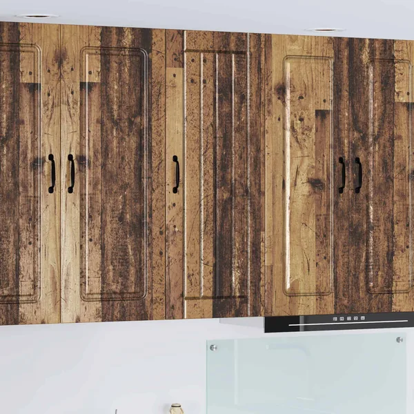 Meuble mural LUCCA Bois ancien 40 x 31 x 100 cm