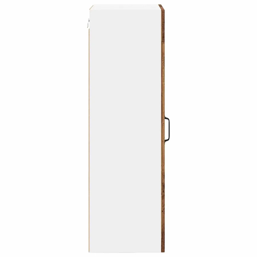Meuble mural LUCCA Bois ancien 40 x 31 x 100 cm - 7