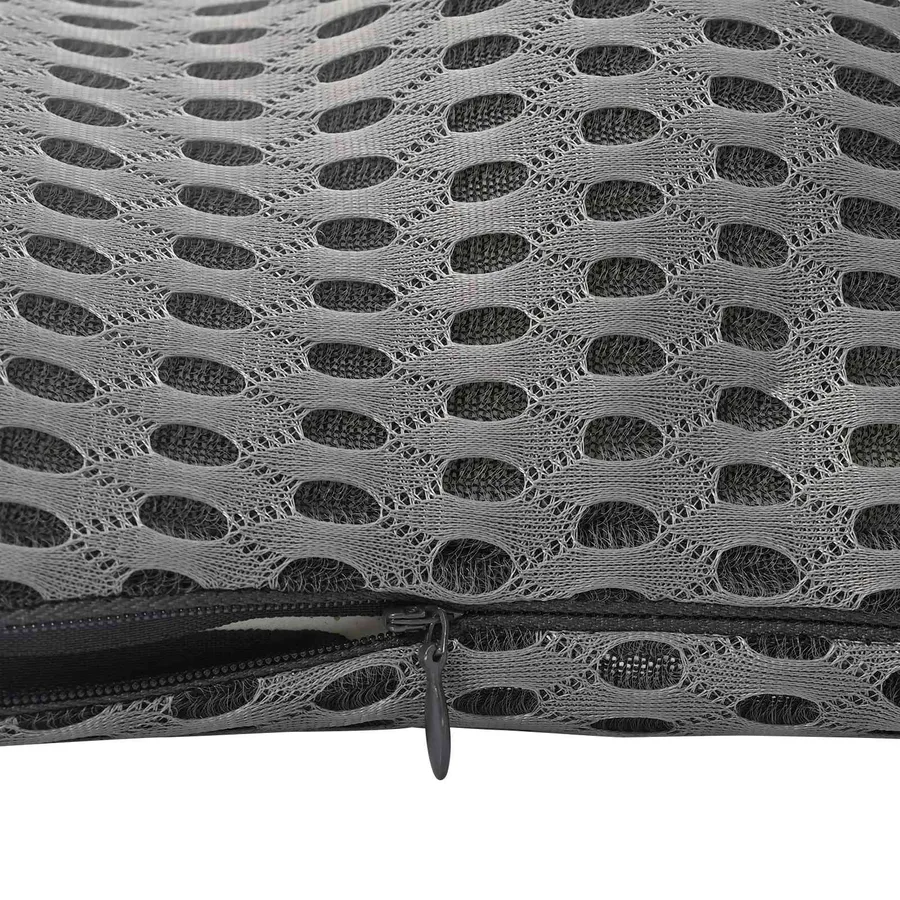 Coussin dorsal Gris Mousse à mémoire de forme 47,5 x 23 x 12 cm - 9