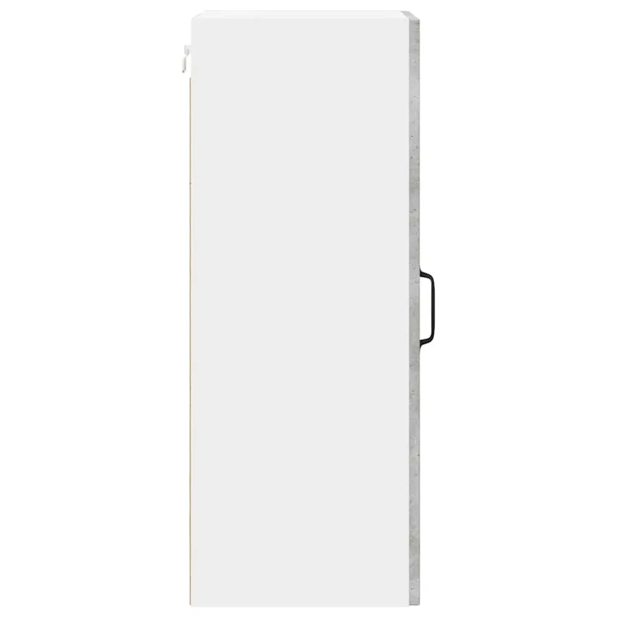 Meuble mural LUCCA Gris béton 30 x 31 x 80 cm Bois d'ingénierie - 7