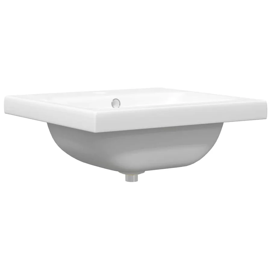 Meuble de Lavabo de Salle de Bain Noir 42 x 39 x 52 cm - 6