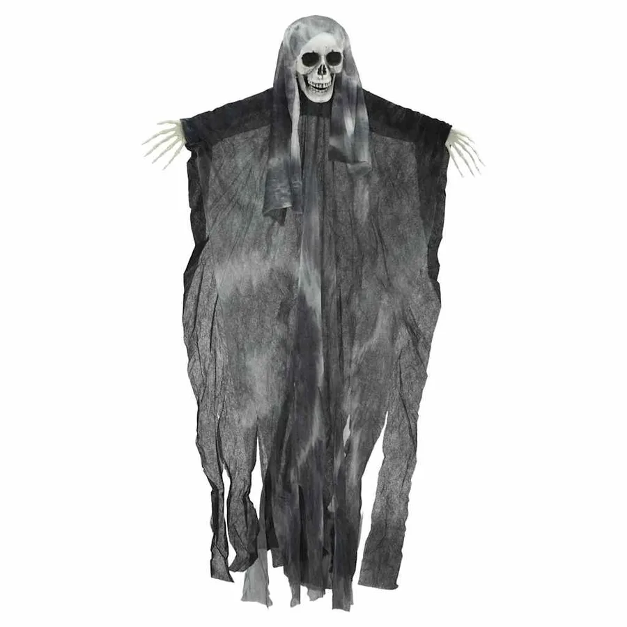 Fantôme Suspendu Halloween 3 pcs Noir 66 x 110 cm Polyester - 5